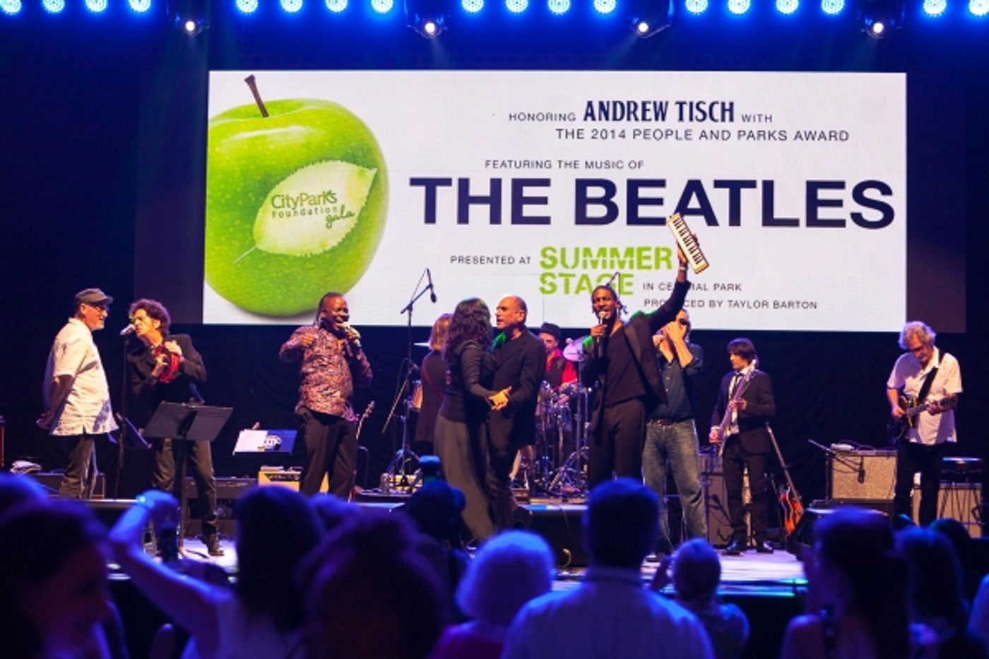 Photo Flash: Inside the 2014 City Parks Foundation Gala - THE BEATLES Image