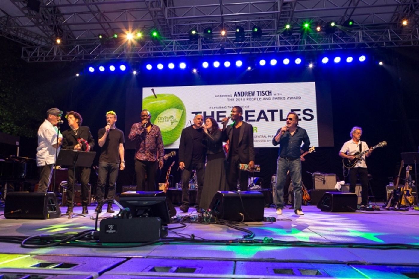 Photo Flash: Inside the 2014 City Parks Foundation Gala - THE BEATLES Image