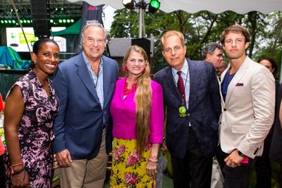 Binta Niambi Brown, Stewart Lane, Bonnie Comley and Ed Adler Photo