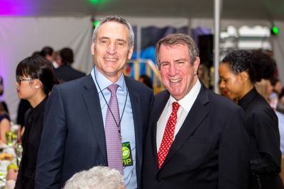 Curtis Lane and Andrew Tisch Photo