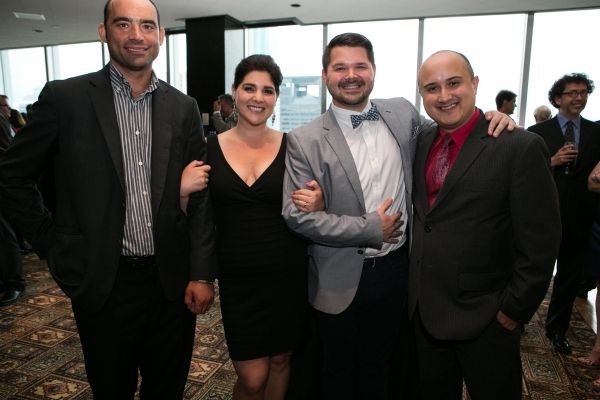 Michele Arra, Alicia Gianni, Chris Newcomer and Joseph Li Photo