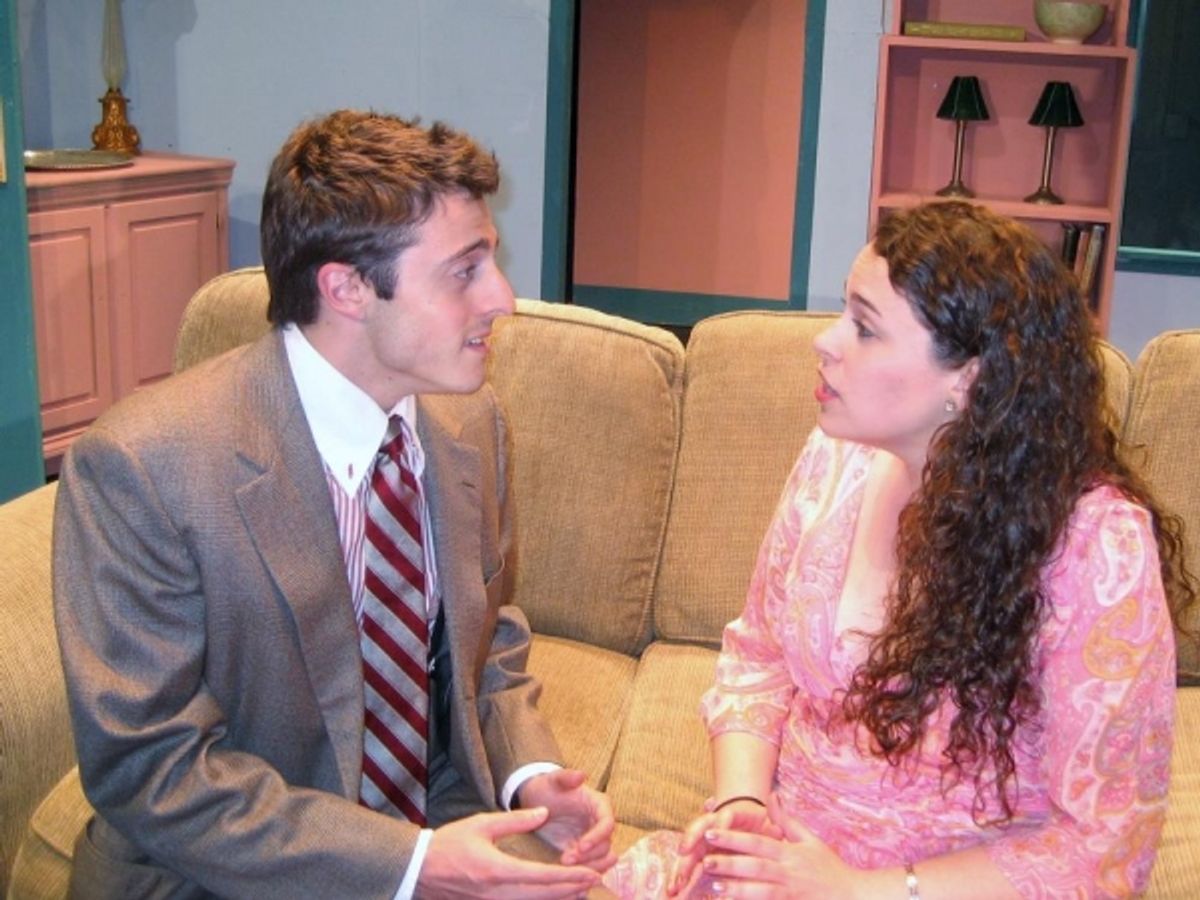 Amanda Urban (as Violet Imbry) and  Matt Benincasa (as Billy Carewe) at 