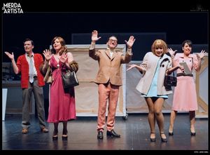Ferran Gonzalez, Gemma Martinez, Frank Capdet, Nanina Rosebud y Xenia Reguant @ BroadwayWorld Ferran Gonzalez, Gemma Martinez, Frank Capdet, Nanina Rosebud y Xenia Reguant Photo