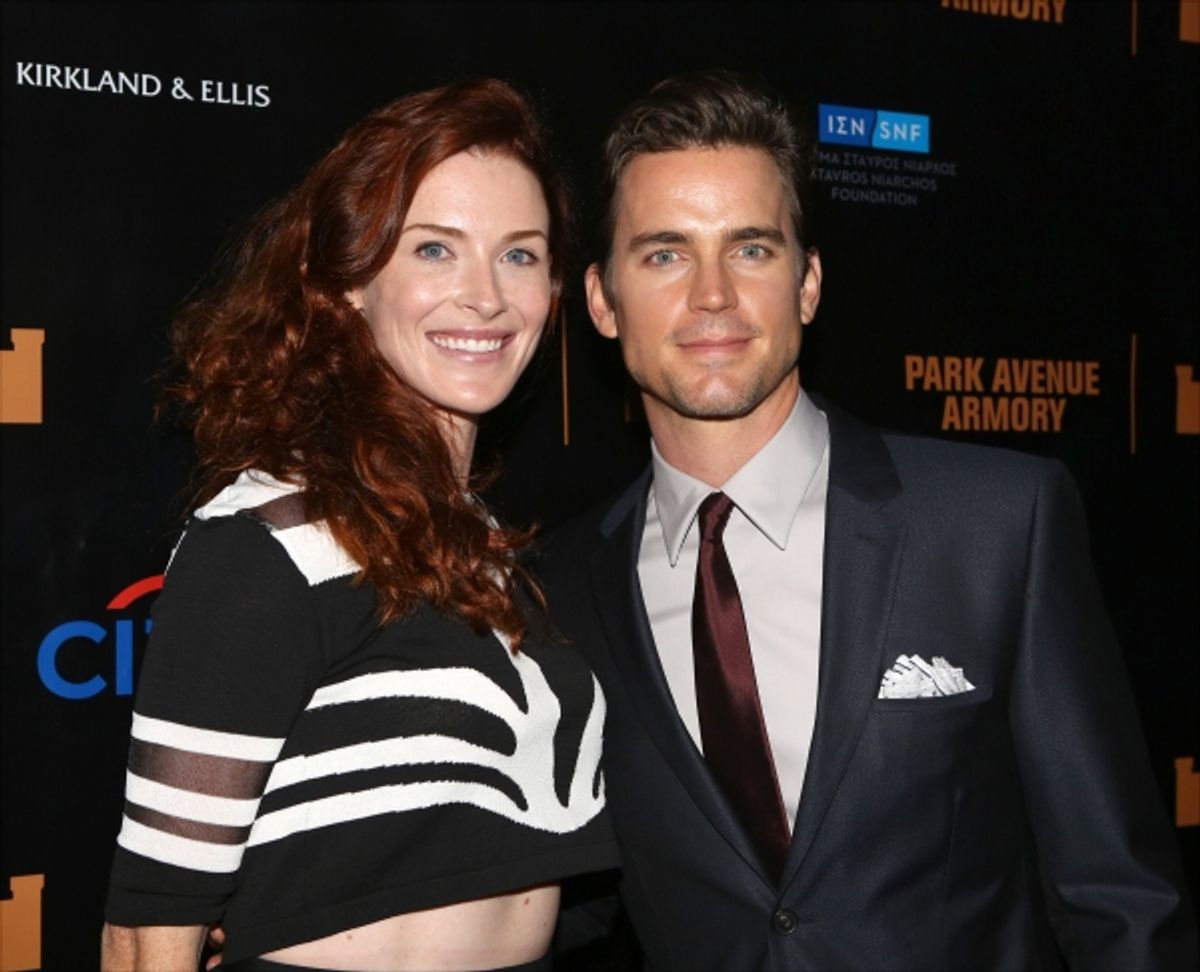 Bridget Regan and Matt Bomer  at 