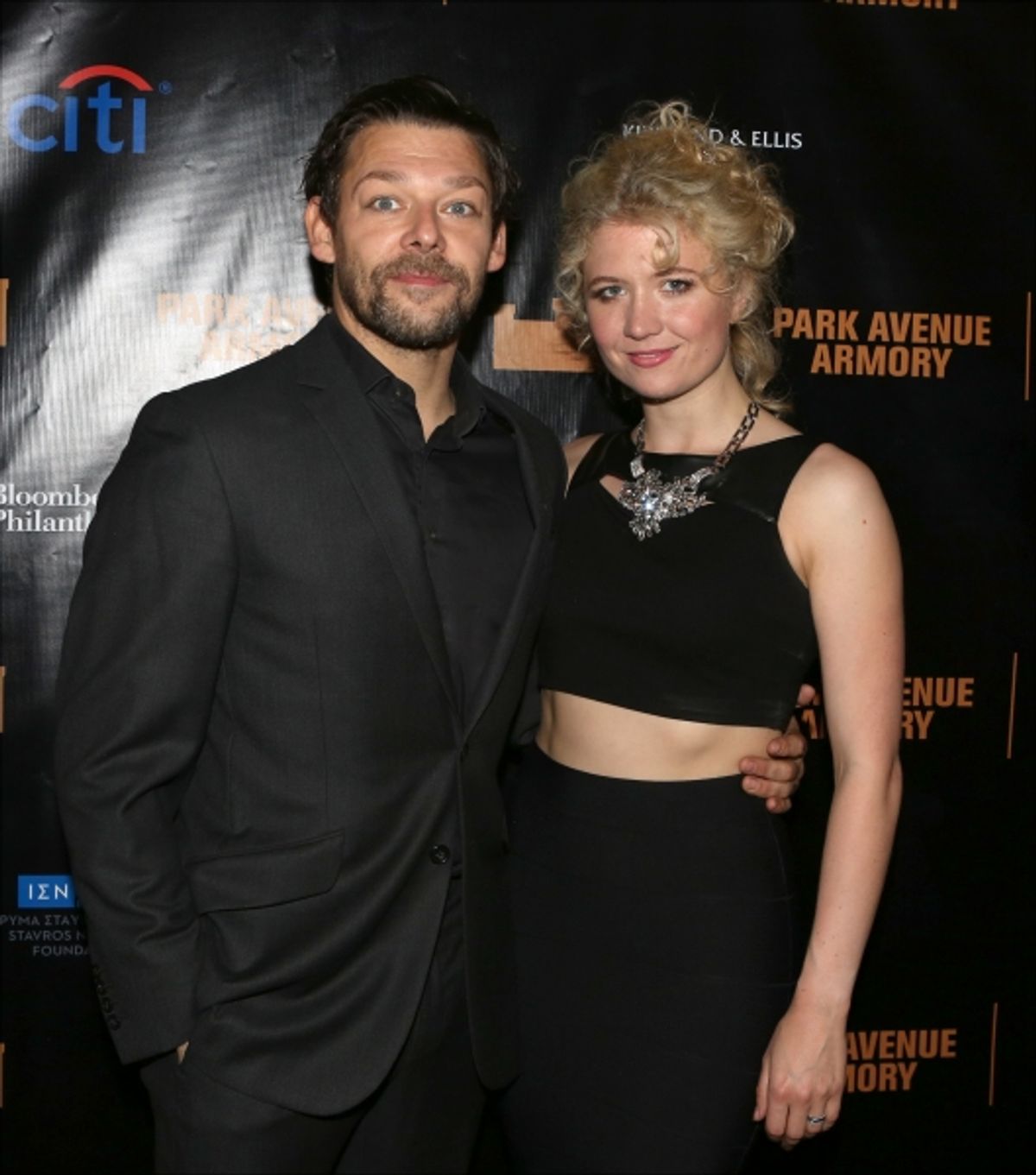 Richard Coyle and Scarlett Strallen  at 