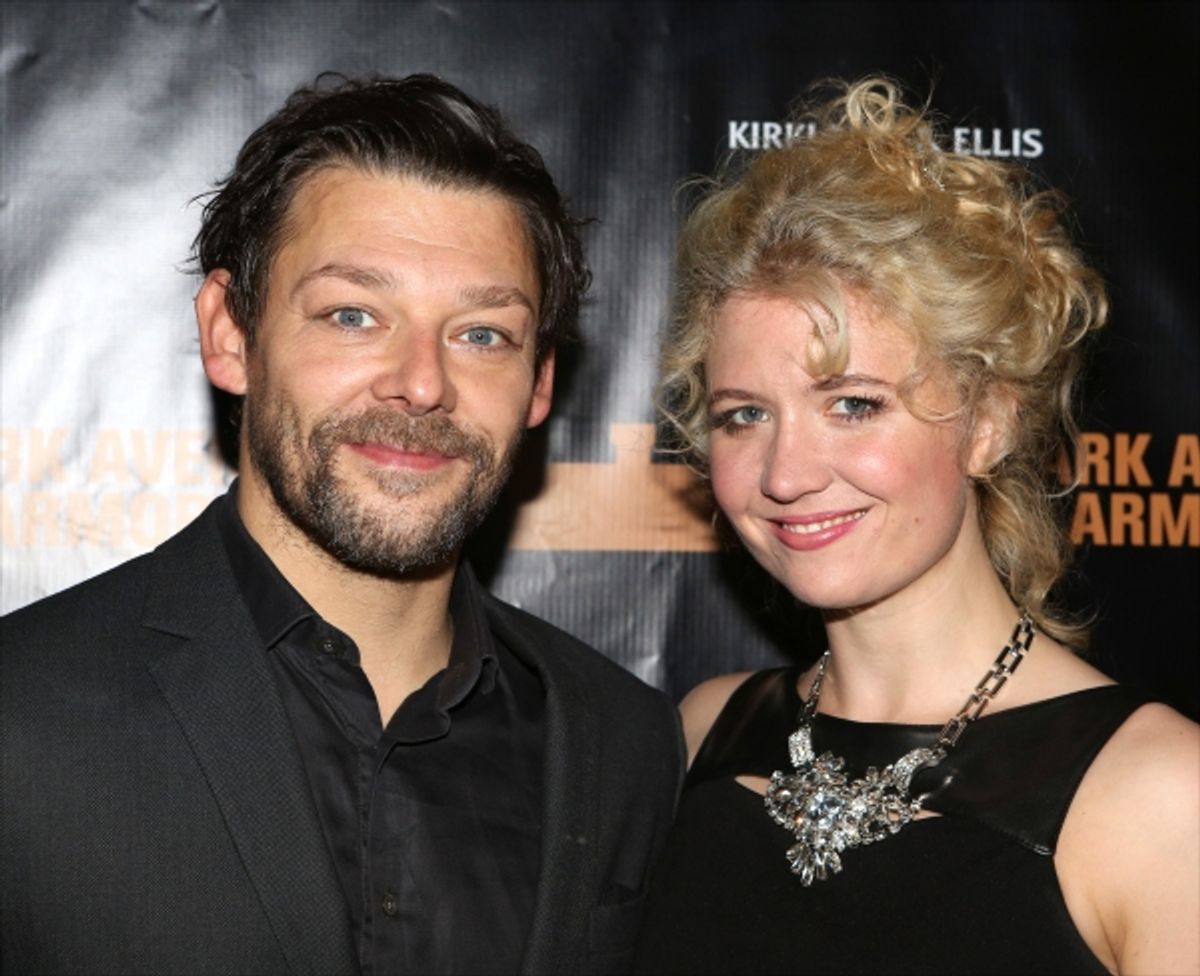 Richard Coyle and Scarlett Strallen  at 