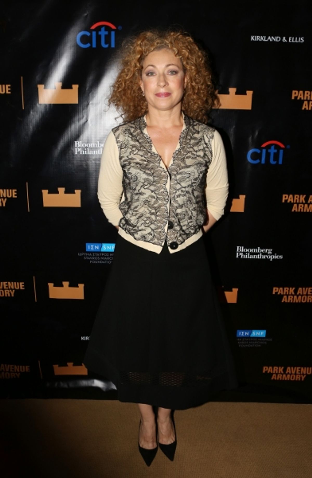 Alex Kingston  at 