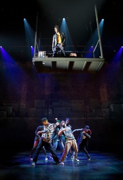 Saul Williams and Cast of HOLLER IF YA HEAR ME Photo