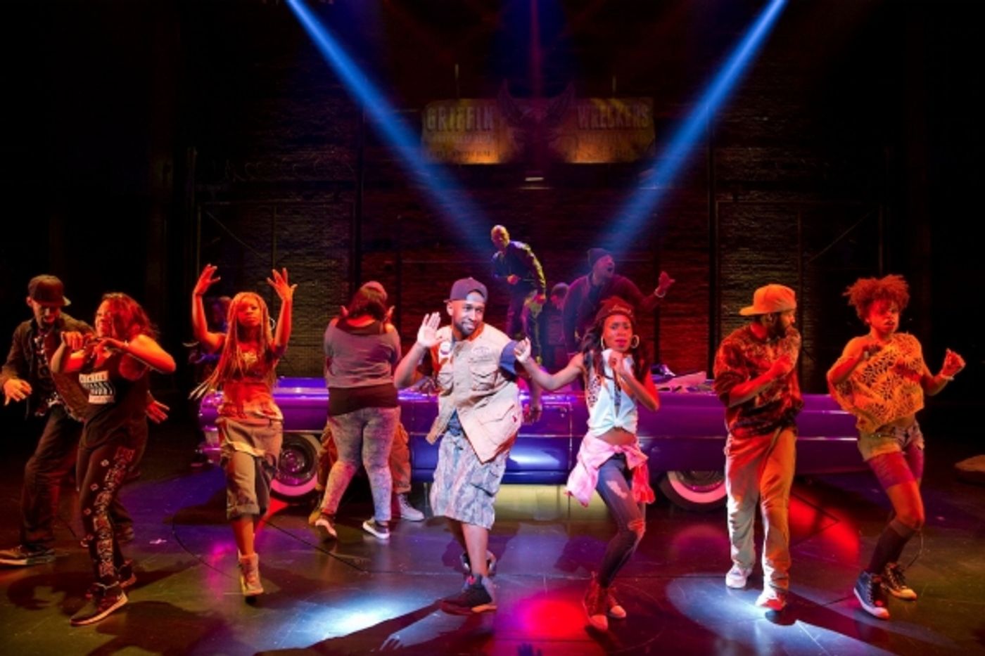 Photo Flash: First Look at Tupac Musical HOLLER IF YA HEAR ME on Broadway!  Image
