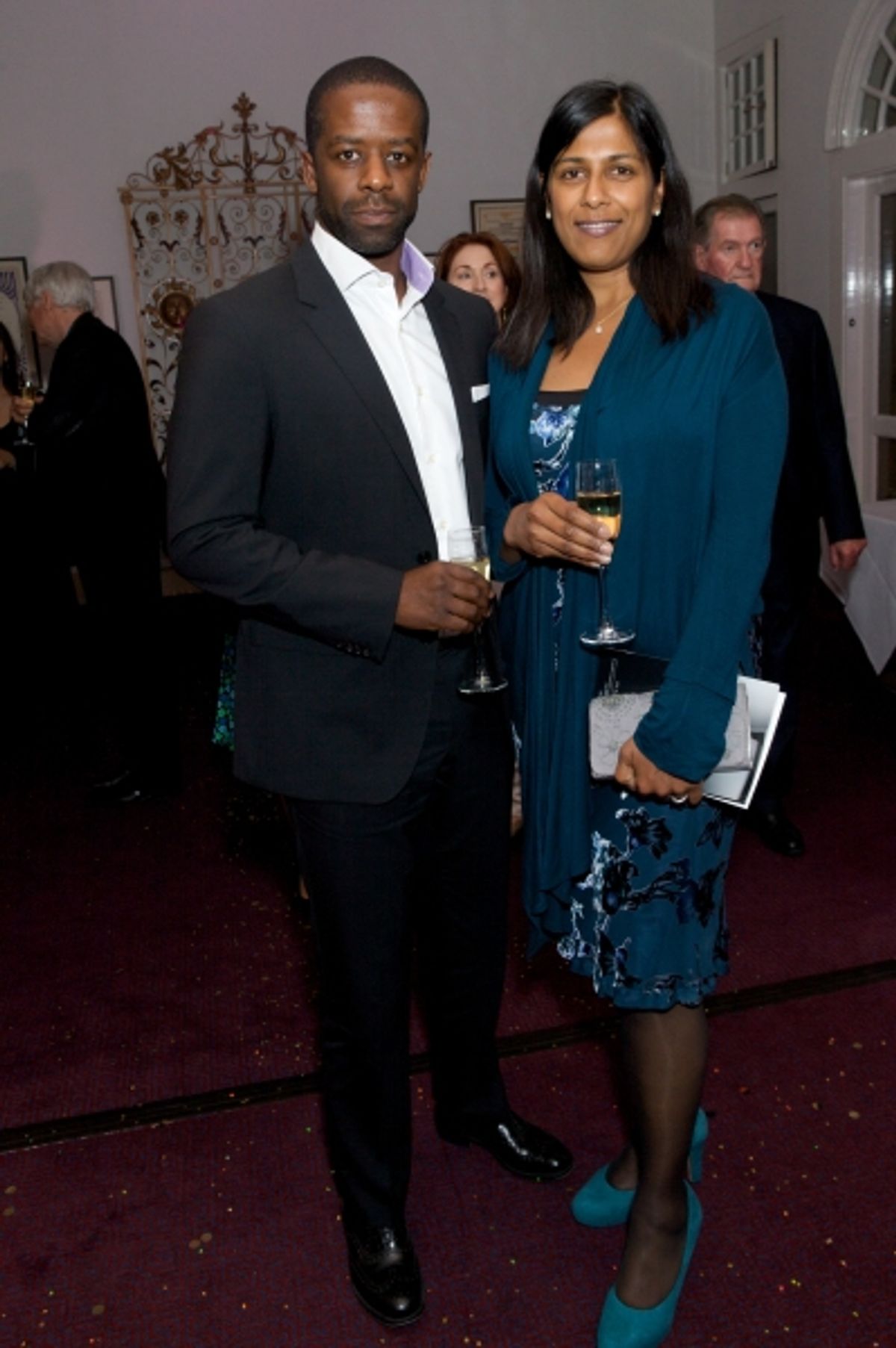 Adrian Lester and Lorita Chakrabati at 