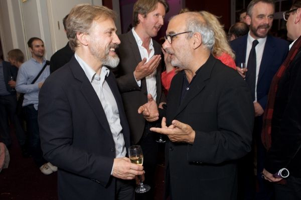 Christoph Waltz and Alan Yentob Photo