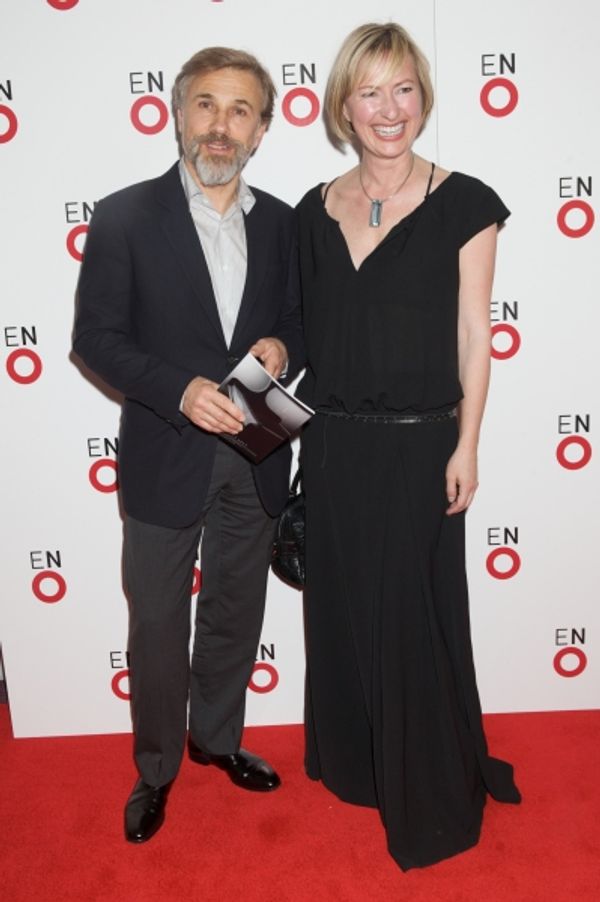 Christoph Waltz and Henriette Goetz Photo
