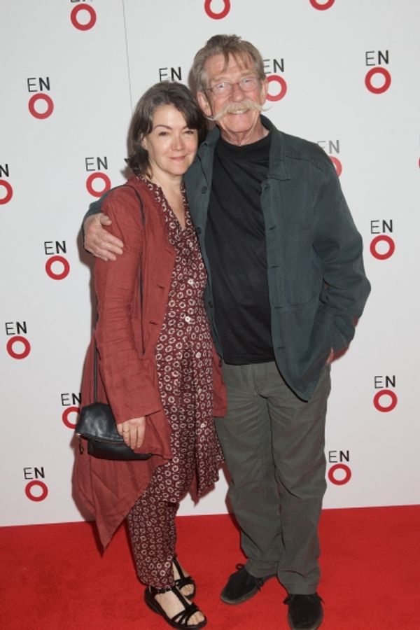 Anwen Rees-Myers and John Hurt Photo