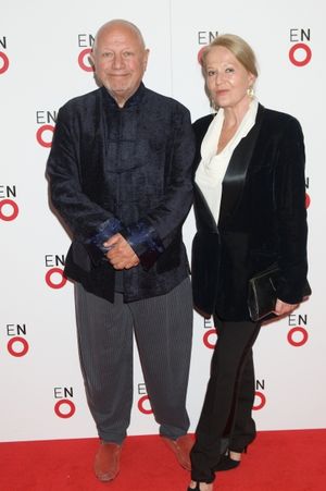 Steven Berkoff and Partner Photo