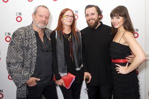 Terry Gilliam, Maggie Gilliam, Michael Spyres, Corinna Winters Photo