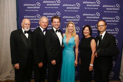 Dominic Chianese, Victor Garber, Jason Danieley, Marin Mazzie, Lou-Ellen Barkan (Pres Photo