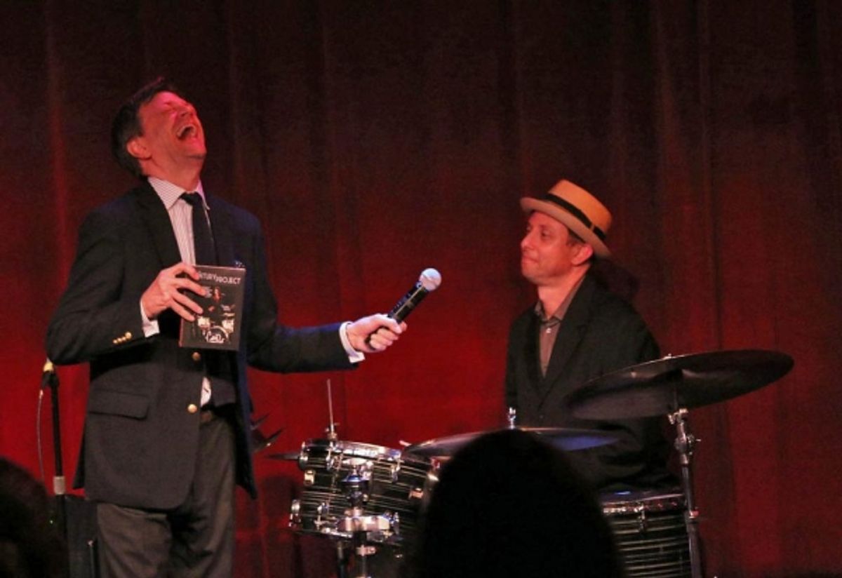 Jim Caruso and Daniel Glass at 