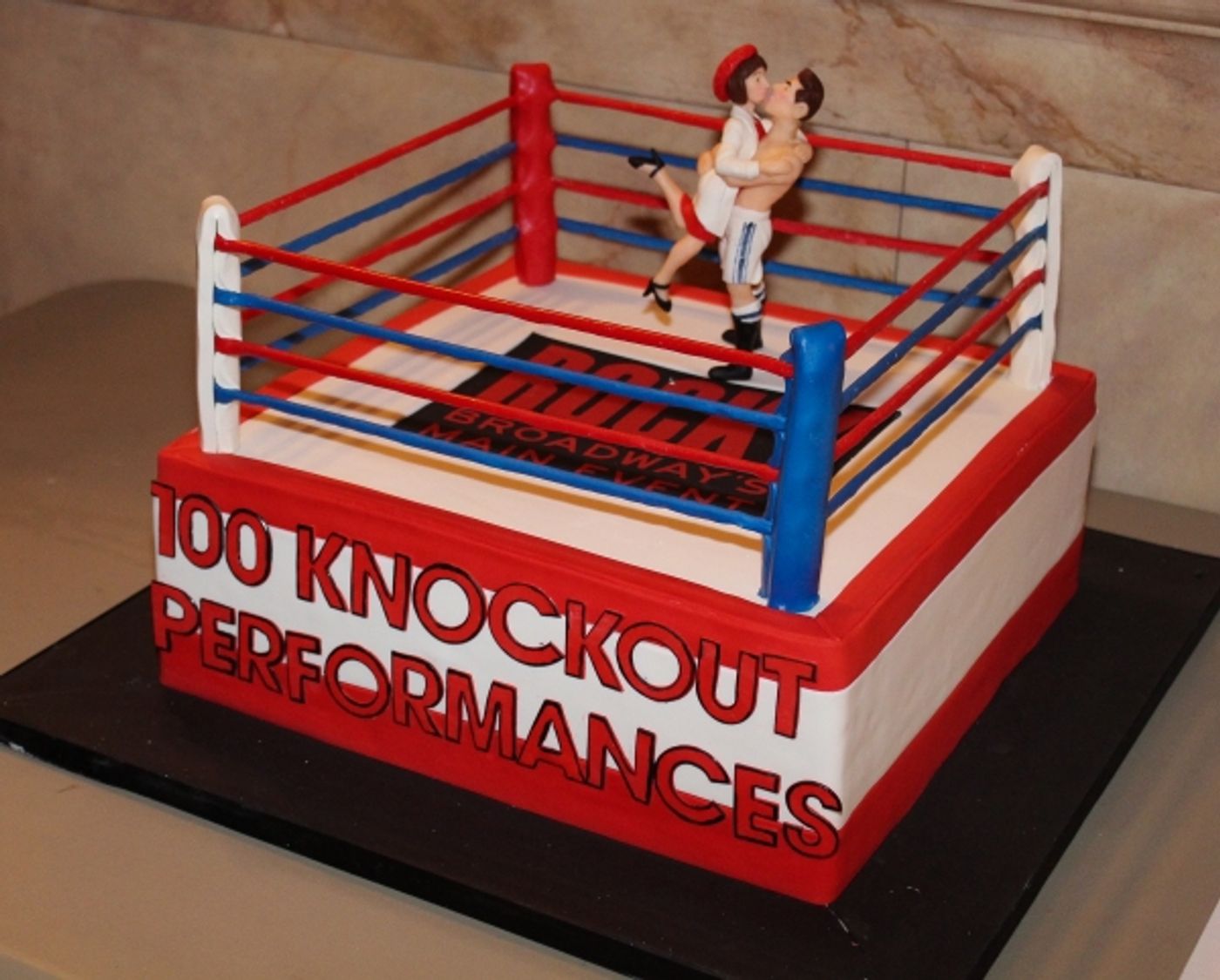 Photo Coverage: ROCKY Cast Celebrates 100 Performances on Broadway!  Image