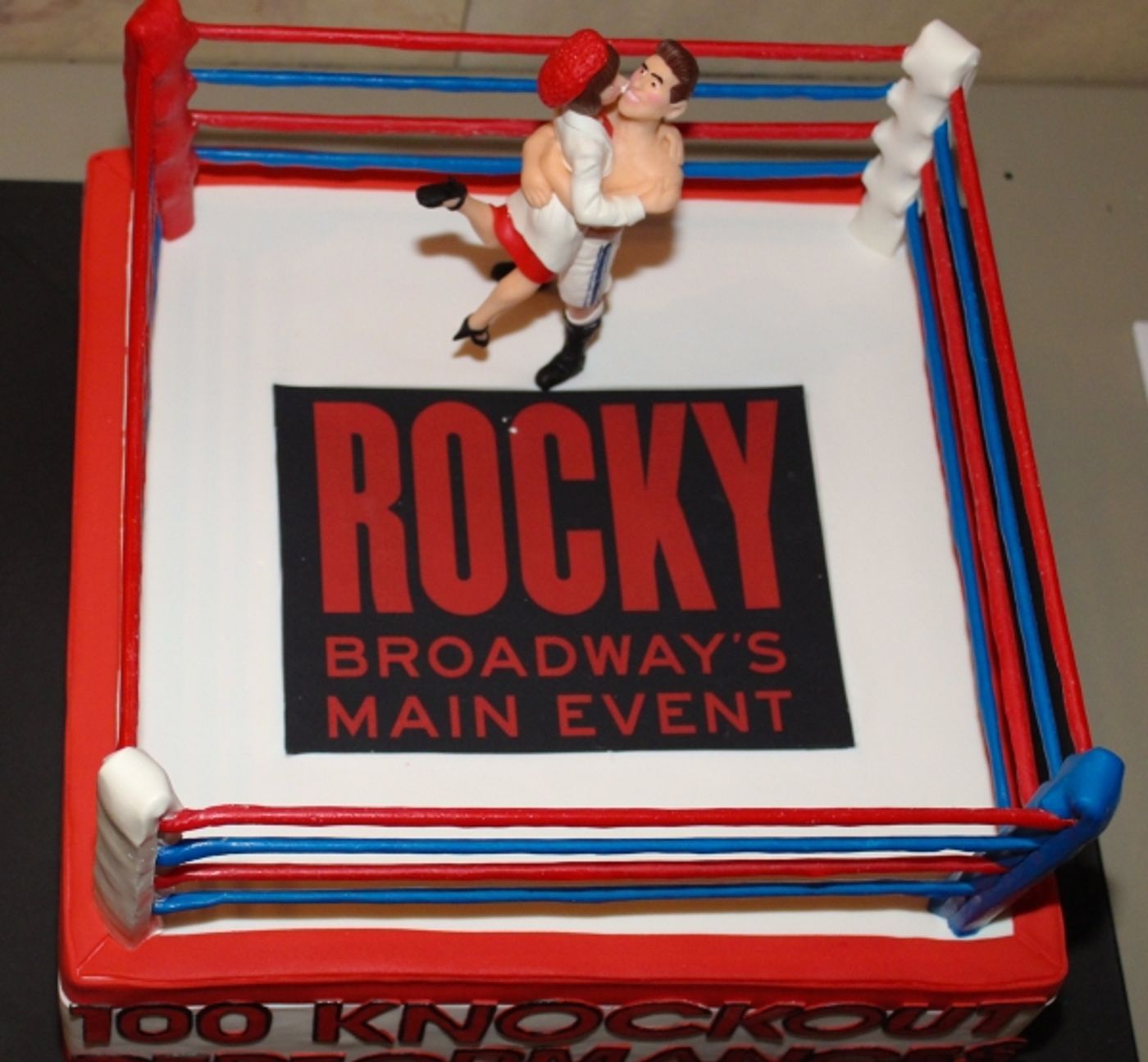 Photo Coverage: ROCKY Cast Celebrates 100 Performances on Broadway!  Image