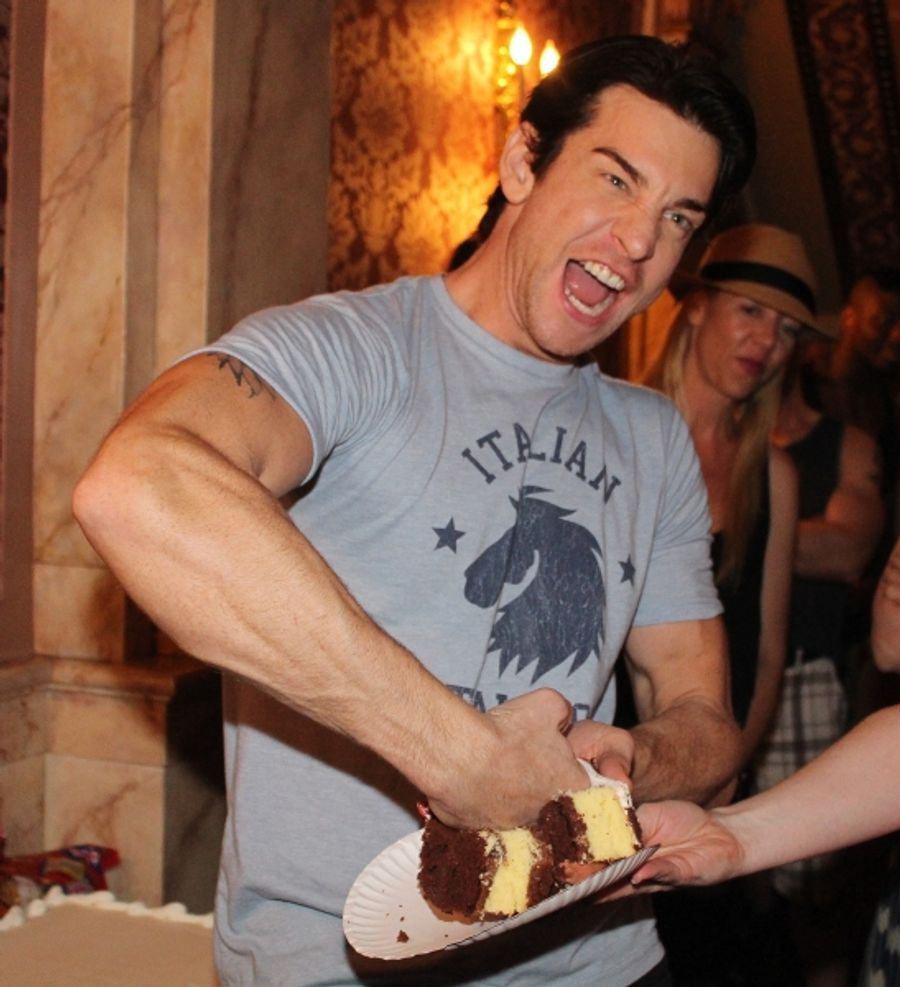 Photo Coverage: ROCKY Cast Celebrates 100 Performances on Broadway!  Image