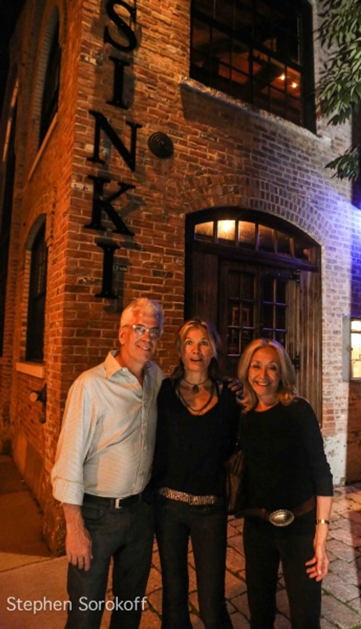 Steve Bakunas, Deborah McDowell, Eda Sorokoff at 