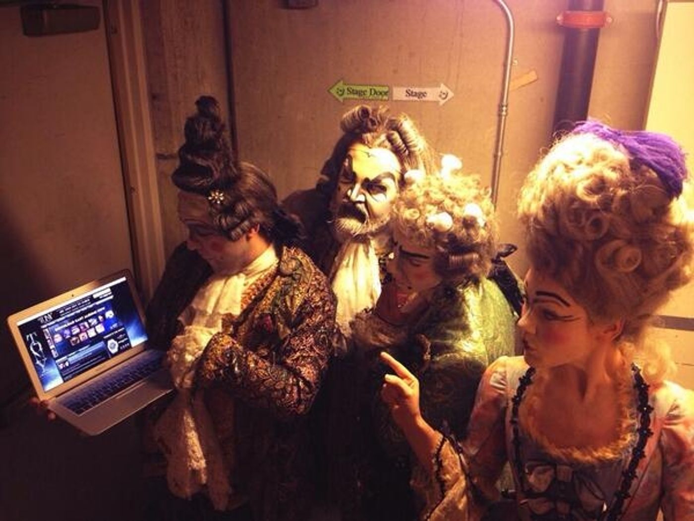 Photo Flash: Saturday Intermission Pics, 6/7 - Part 2 - Tonys Fever Spreads!  Image