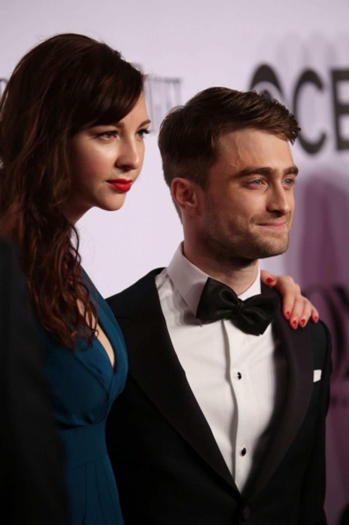 Daniel Radcliffe and Erin Darke at 