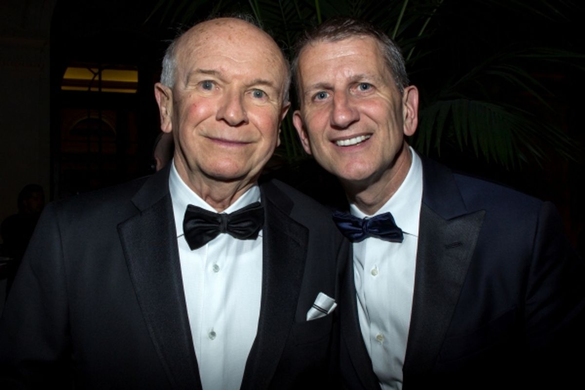 Terrence McNally, Tom Kirdahy at 