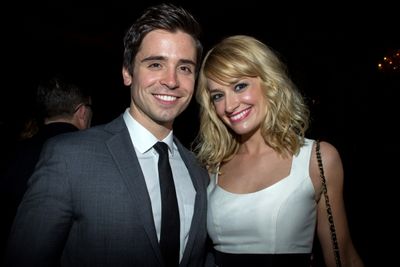 Matt Doyle, Beth Behrs Photo