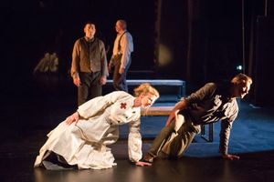 Tamara Hurwitz Pullman and Bill Pullman with George Hirsch and Keith A. Thompson @ BroadwayWorld Tamara Hurwitz Pullman and Bill Pullman with George Hirsch and Keith A. Thompson Photo