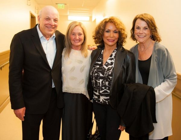 Backstage with Charles Fox, Jan Crosby, Freda Payne and Joan Fox Photo