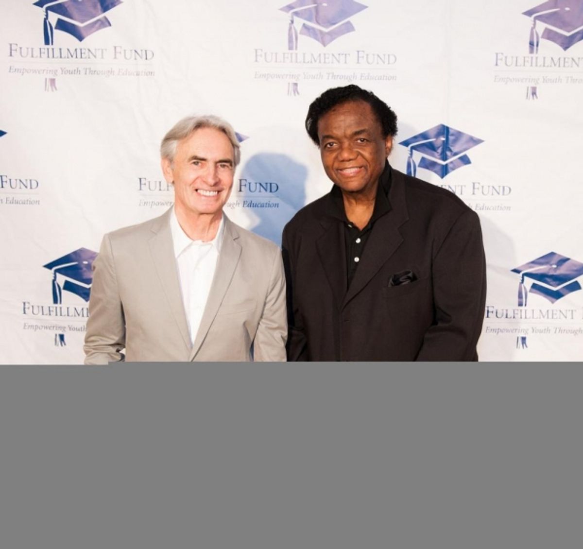 David Steinberg (Host) and Lamont Dozier (Honoree) at 