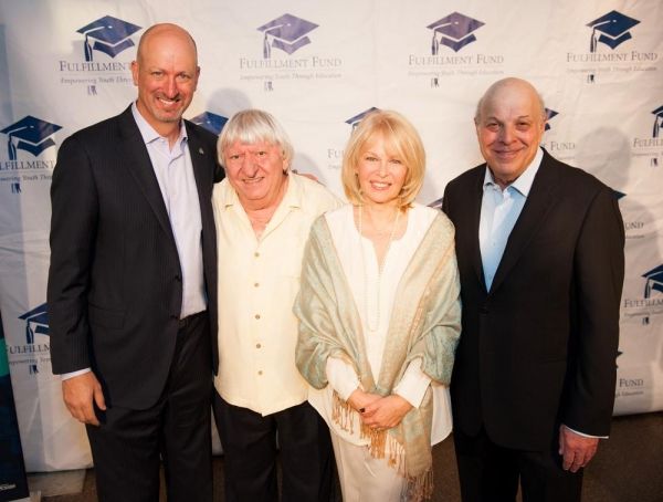 Kenny Rogers, Ben Lanzarone, Ilene Graff and Charles Fox Photo