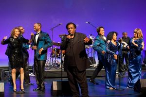 Lamont Dozier on stage with Freda Payne, Scherrie Payne, Linda Laurence and more. @ BroadwayWorld Lamont Dozier on stage with Freda Payne, Scherrie Payne, Linda Laurence and more. Photo