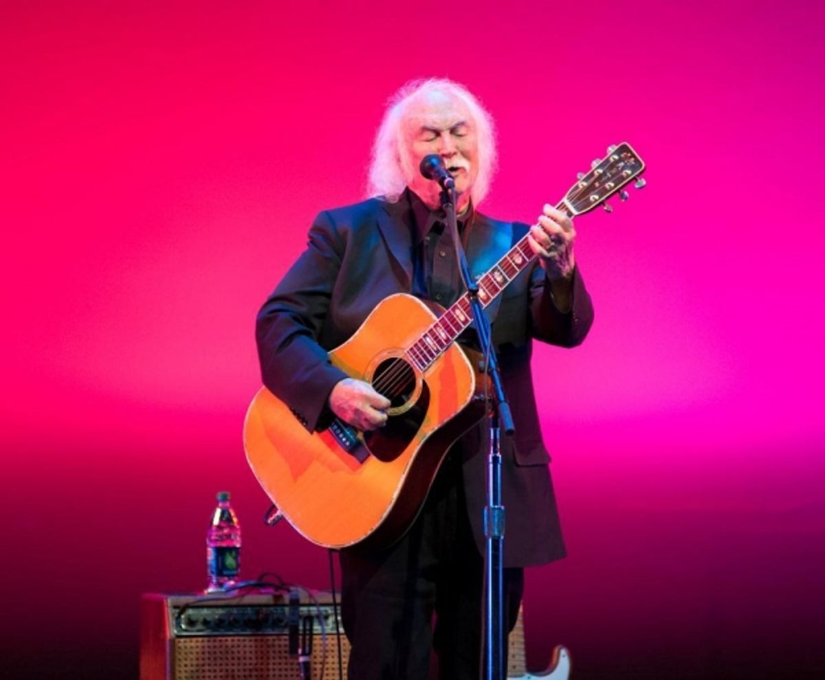 David Crosby takes the stage at 