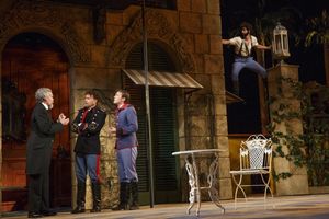 John Glover, Brian Stokes Mitchell, Jack Cutmore-Scott, and Hamish Linklater i Photo