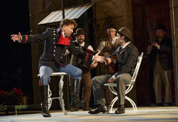 Brian Stokes Mitchell and Steel Burkhardt  Photo