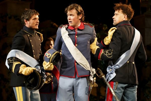 Pedro Pascal, Jack Cutmore-Scott, and Brian Stokes Mitchell  Photo