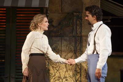 Lily Rabe and Hamish Linklater  Photo