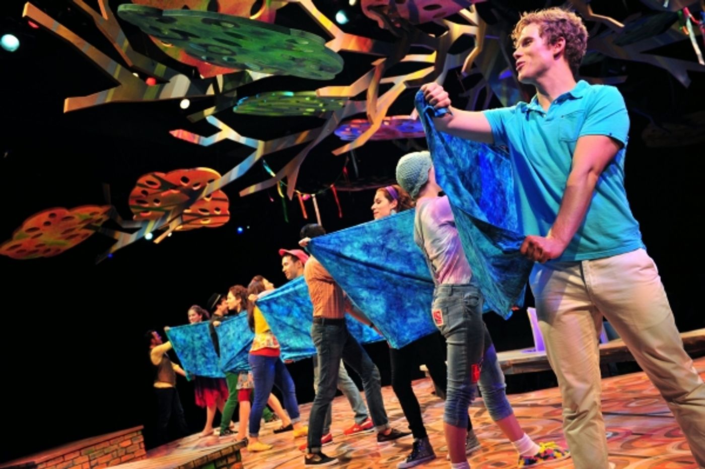 Photo Flash: First Look at GODSPELL at the Marriott Theatre Photo Flash: First Look at GODSPELL at the Marriott Theatre Image