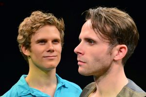 Brian Bohr as Jesus and Devin DeSantis as John @ BroadwayWorld Brian Bohr as Jesus and Devin DeSantis as John Photo