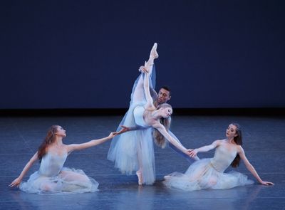 Mikayla Lambert, Baily Jones, Dammiel Cruz and Addie Tapp in Serenade Photo