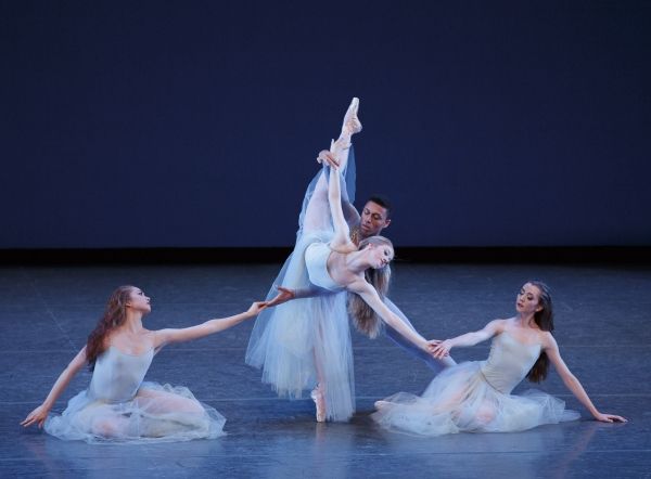 Mikayla Lambert, Baily Jones, Dammiel Cruz and Addie Tapp in Serenade Photo