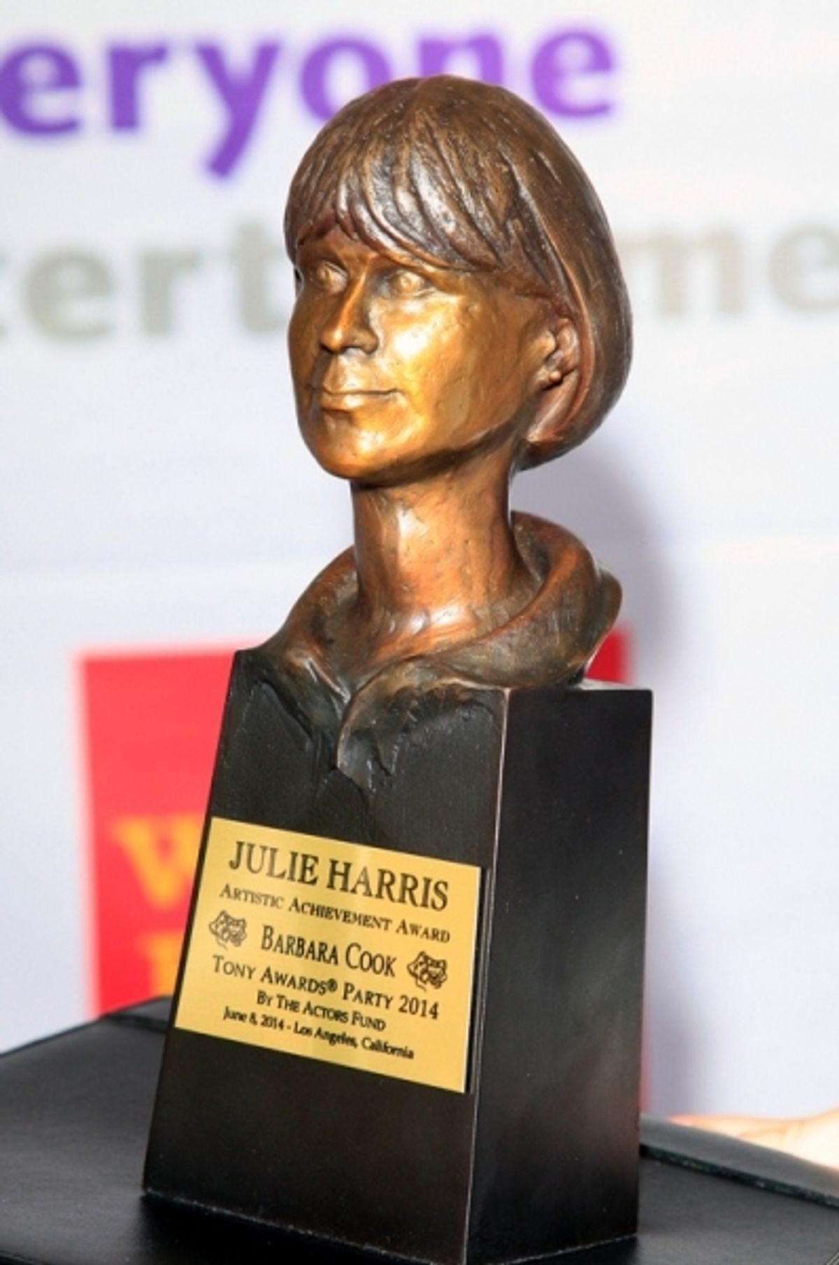 The Julie Harris Award for Artistic Achievement at 