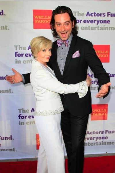 Florence Henderson and Constantine Maroulis Photo