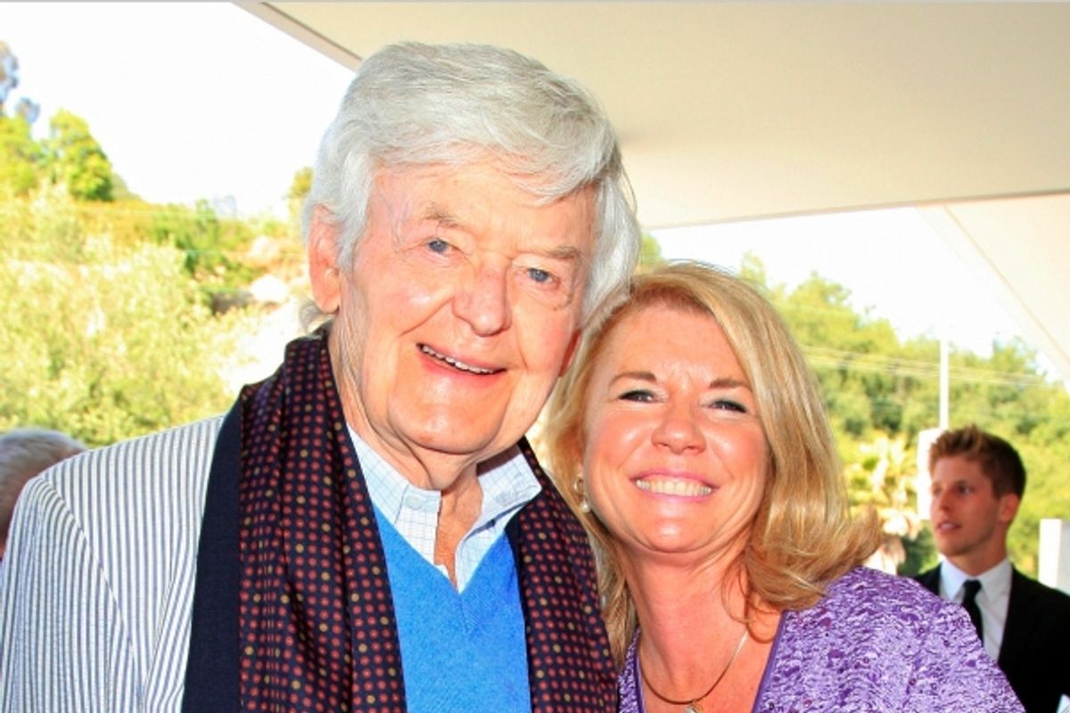 Hal Holbrook and Meg Thomas at 