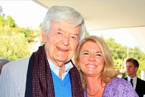 Hal Holbrook and Meg Thomas Photo