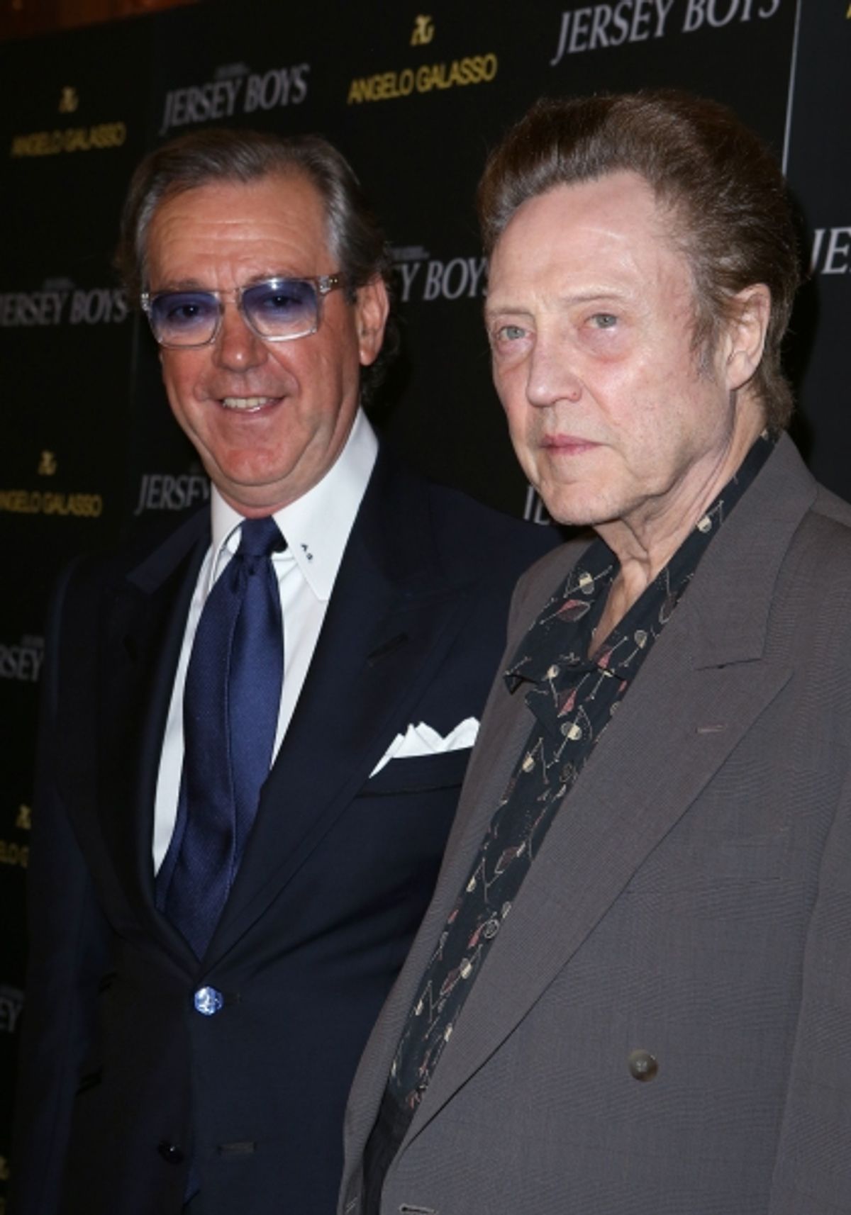 Angelo Galasso and Christopher Walken  at 