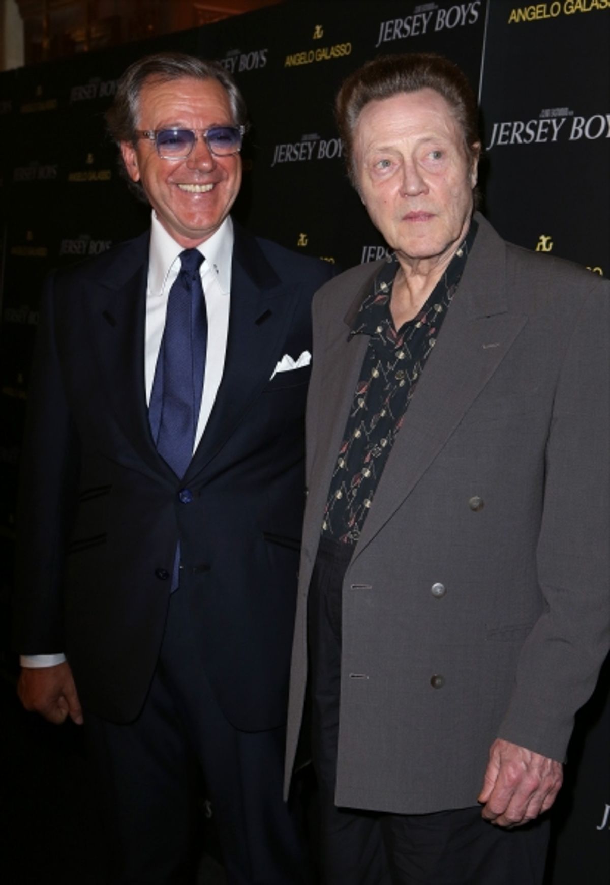 Angelo Galasso and Christopher Walken  at 