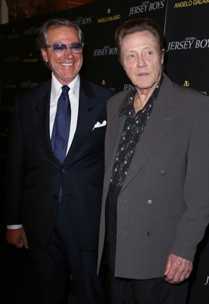 Angelo Galasso and Christopher Walken  Photo